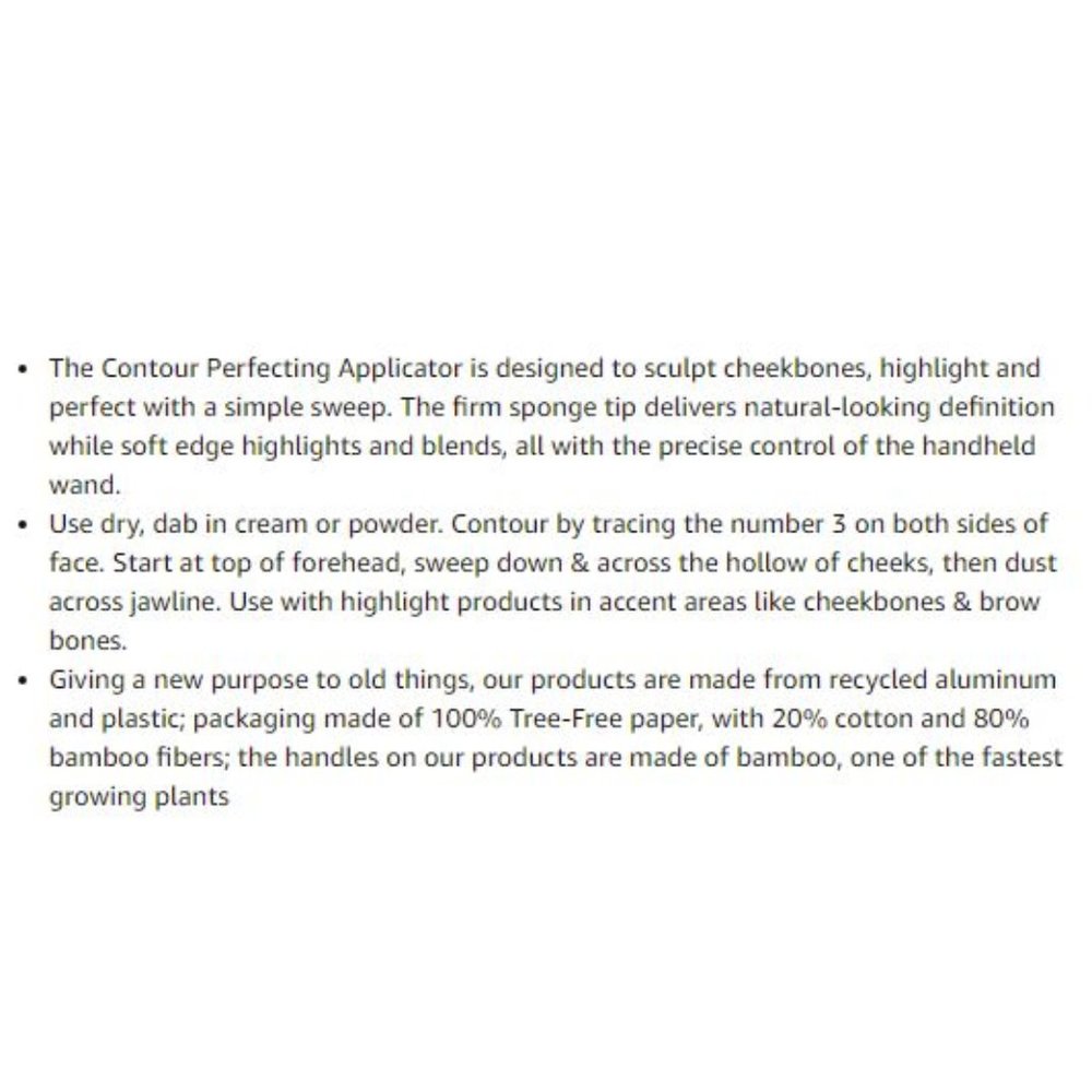 New ECOTOOLS Contour Perfecting Makeup Applicator - Picture 6 of 7